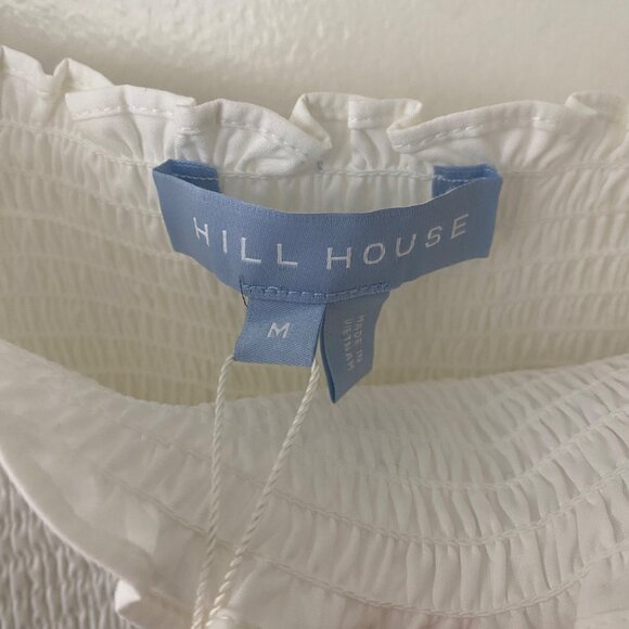 NWT Hill House the Grace Nap Top Long Sleeve White - Picture 6 of 12
